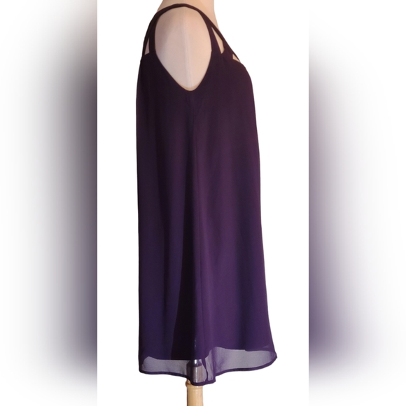 Peach Love California size S plum purple dress - Picture 3 of 9